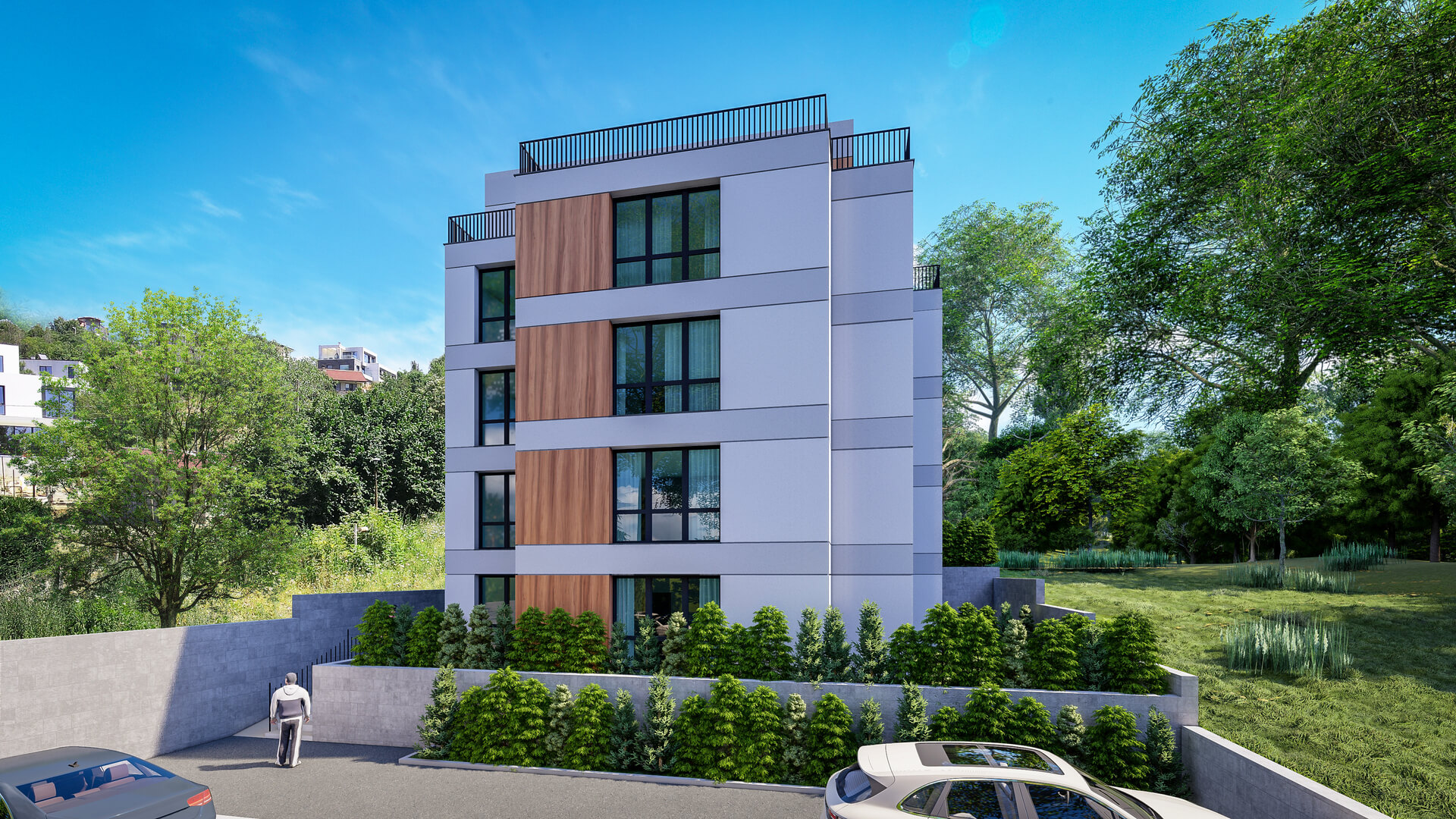 Готов е проекта за модерна жилищна сграда Premier View